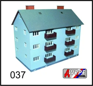 Bytovka Vlasta HO 037 - stavebnice nebarvená laserová