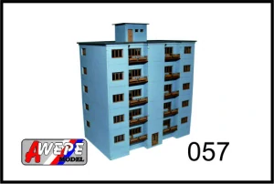 Panelák HO 057 - stavebnice nebarvená laserová