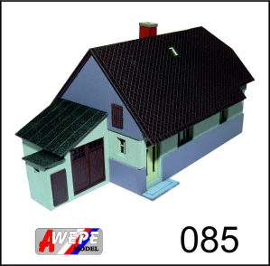 Rodinný domek Holičství 085 HO - stavebnice nebarvená laserová