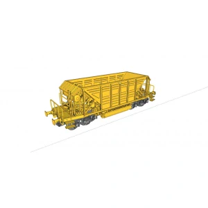 35103.51 stavebnice vagon Faccpp tc429 - základ HO - 3D