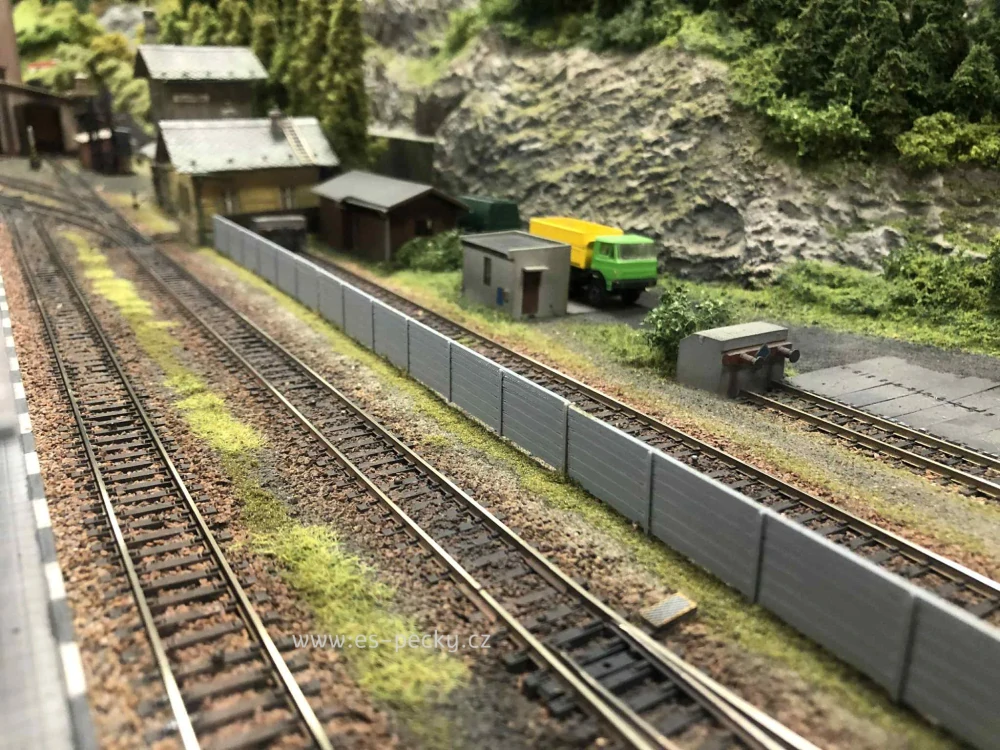 23461 Betonový plot 4ks
