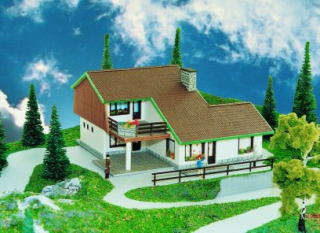 21038.01 TT Stavebnice Rodinný dům Berta - bílý