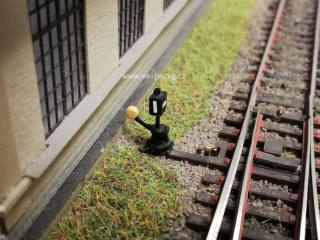 19291 Imitace vyhybkového návěstidla bez přestavníku 