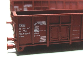 23409.01 Obtisk na vagon PP-80 - CSD - TT