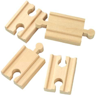 Koleje rovné 5 cm - spojky (4 ks)