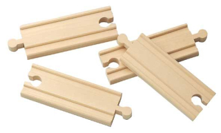 Koleje rovné 10 cm (4 ks)