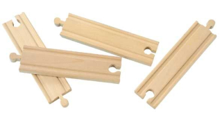 Koleje rovné 15 cm (4 ks)