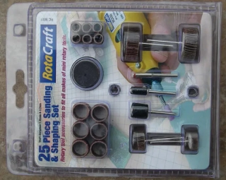 RC9001  Sada 25 rotačních nástrojů pro broušení