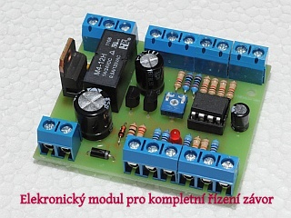 19775 Elektronický modul pro kompletní řízení přejezdu včetně závor