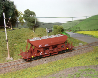 29626 Náklad štěrku do vozu Faccs ČS Train 