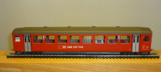 Vůz lll SBB B 722