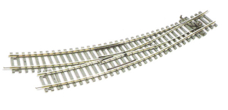 CODE 100 - ST-244 Výhybka oblouková pravá R504,8mm/11,25°, R438mm/11,25°