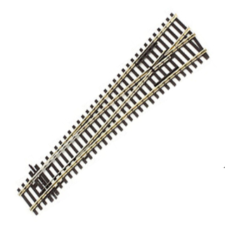 PECO CODE 100 - SL-88 Výhybka pravá 258mm, R1524mm/12°