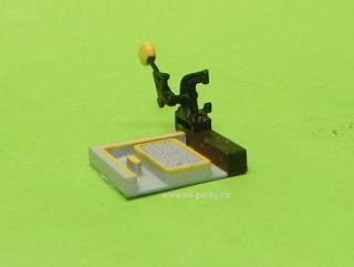 23411 Imitace výhybkového návěstidla s elektrickým přestavníkem bez výměného návěstidla na levé straně
