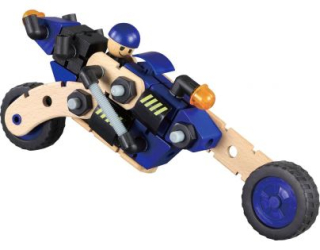 Motorka - dřevěná stavebnice