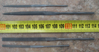 53635 jehlový pilník rojhranný 140mm