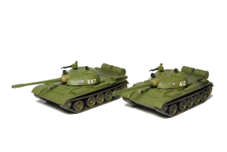 12101 Střední tank T-54B/T-55A, 2ks 