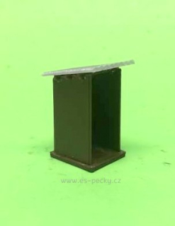 49252 Dřevěná budka pro výhybkáře 2ks (stavebnice)