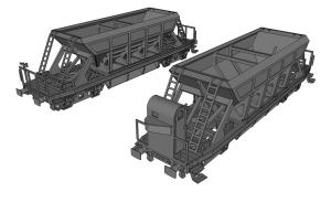 25042.01 Stavebnice vagon Sav 220 - komplet - TT