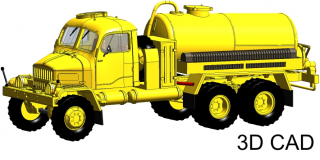 66708106 Praga V3S TT FEK žlutá