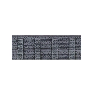618.03  Zeď opěrná pilířová šedá 160x60 mm - plast - barvený šedý