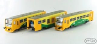 Motorový vůz ČD 814+014+814 