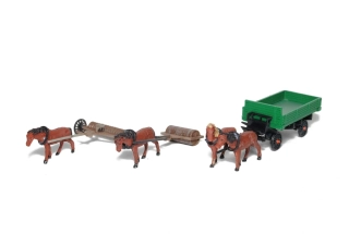 494 Zemědělský set s koňmi