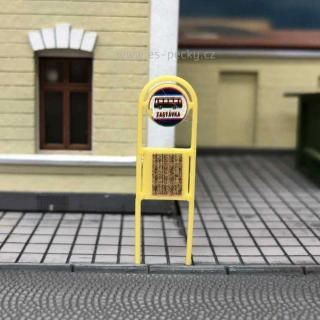 19399 Označník autobusové zastávky ČAD 2ks