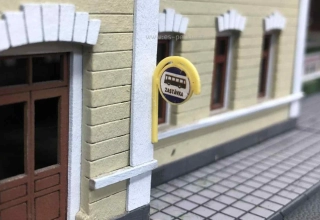 19428 Označník autobusové zastávky ČAD nástěnný 2ks