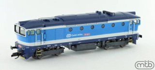 Motorová lokomotiva ČD-CZ 754 028