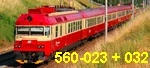 Elektrická jednotka ČD 560 023+060 032