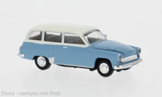 27193 Wartburk kombi modrý