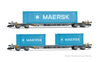 HN9765 Set kontejnerových vůz MAERSK
