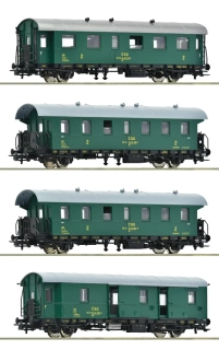 6200088 Set osobních vozu ČSD 2xBi+ Be+Dd