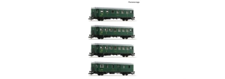 6200282 Set osobních vozů Rybák Ae + Be + Be + Dsd ČSD