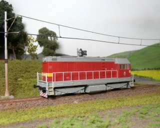Motorová lokomotiva ČSD T458 1167