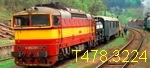 Motorová lokomotiva ČSD T478 3224