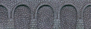 00614.03 Zeď opěrná (3 oblouky) 